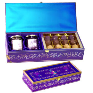 Gauraaj_Blue_Diwali_Gift_Box